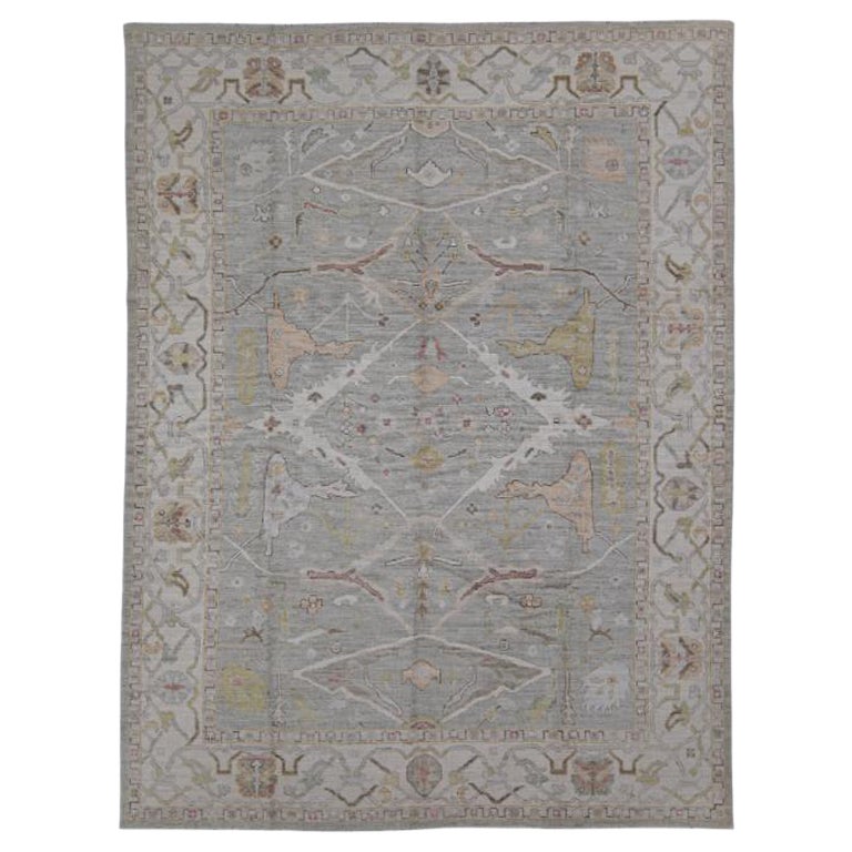 Oushak Rug Oriental Handmade 9'1" x 11'11" #AR-503