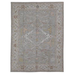 Oushak Rug Oriental Handmade 9'1" x 11'11" #AR-503