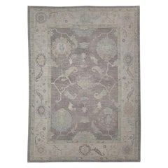 Turkish Oushak Rug Oriental Handmade 9'3" x 12'9" #11973