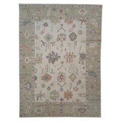 Oushak Rug Oriental Handmade 10'2" x 13'11" #AR-511