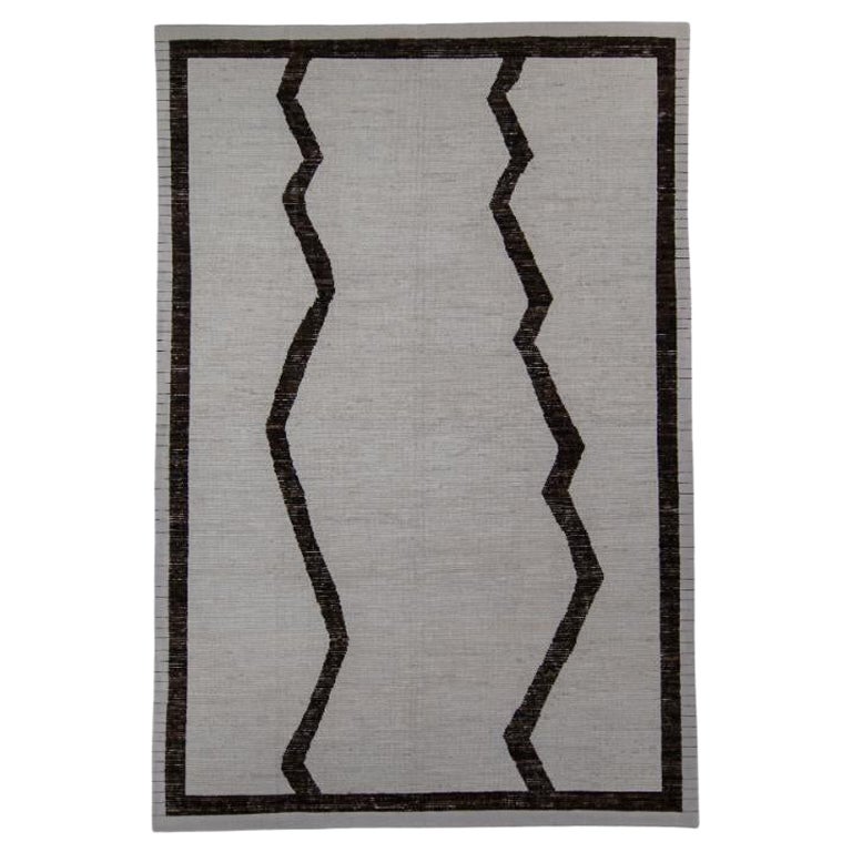 Tapis turc Tulu fait à la main 8'11" x 12'9" n°6410