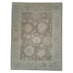 Turkish Oushak Rug Oriental Handmade 10'8" x 14'2" #12011