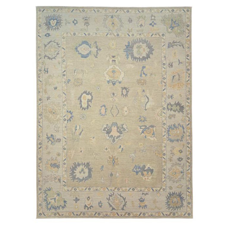 Oushak Rug Oriental Handmade 10'1" x 13'9" #AR-512