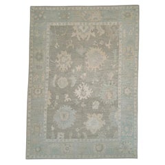 Turkish Oushak Rug Oriental Handmade 10'3" x 14'1" #11614
