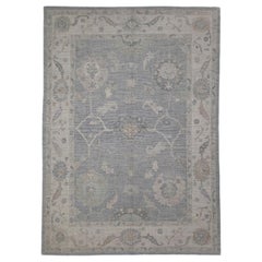 Turkish Oushak Rug Oriental Handmade 9'4" x 12'11" #11654