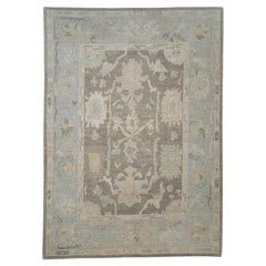 Turkish Oushak Rug Oriental Handmade 10'3" x 14'1" #11787