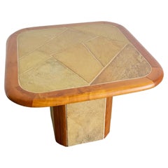 Table d'appoint postmoderne en ardoise Craft de Paul Kingma