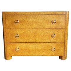 Art Deco Birds Eye Maple Veneer Chest of Drawers