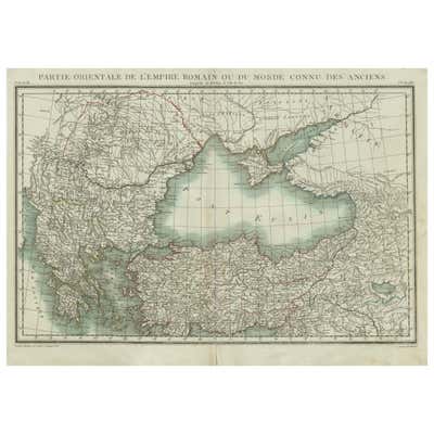 World Map in Two Hemispheres: Eastern and Western - 1802 Tardieu Atlas ...