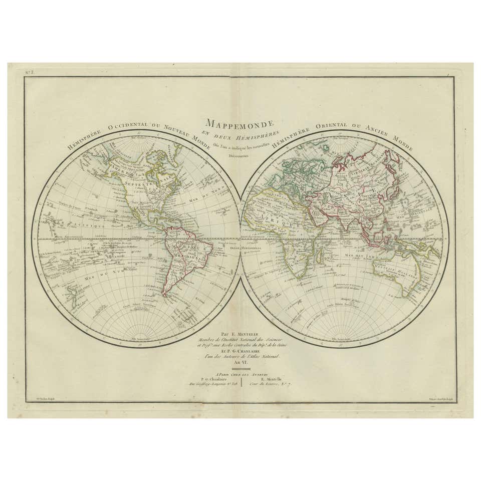 Ancient World Map: Europe, Africa and Asia - 1802 Tardieu Atlas For ...