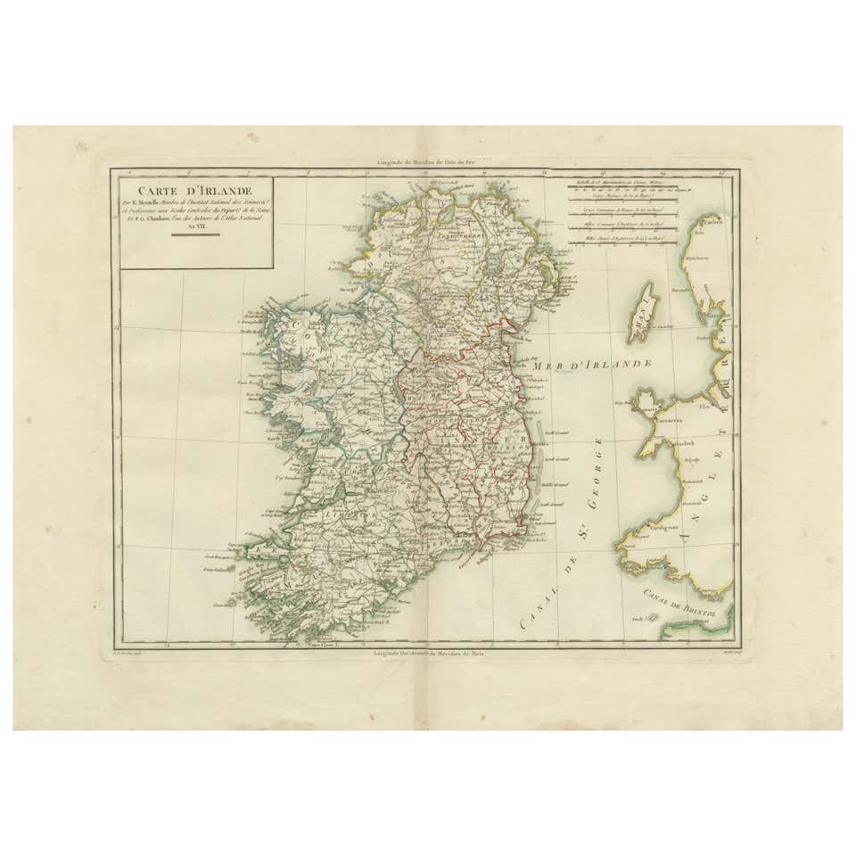 Map of Ancient Gaul and Roman Provinces: Early 19th Century - 1802 ...