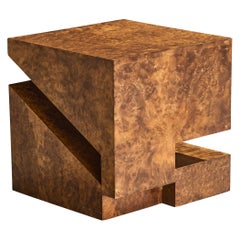 Amerikanischer Designer, Beistelltisch, Wurzelholz, USA, 1970er Jahre