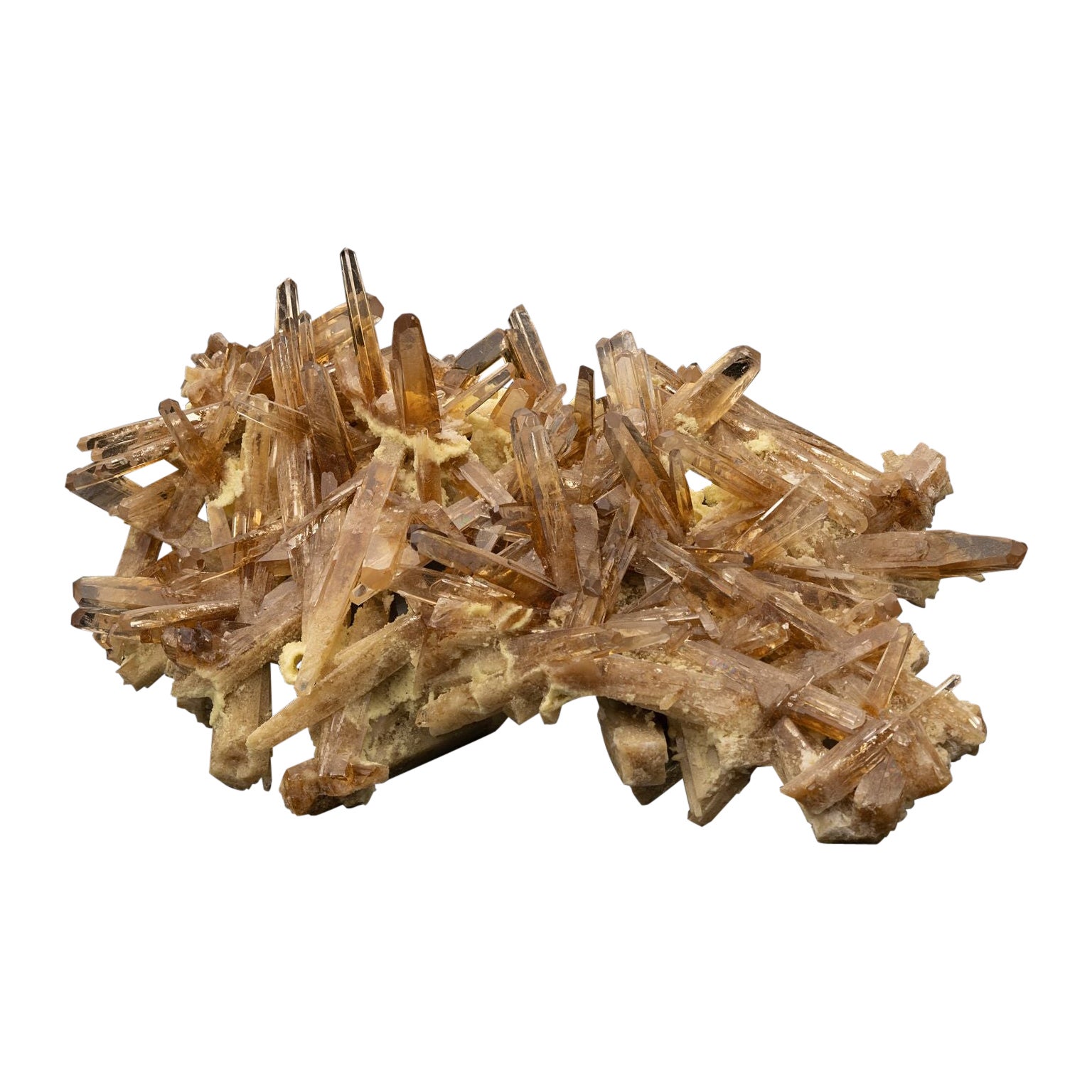 Sulfur auf goldenem Barit