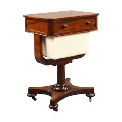 Mesa de trabajo de caoba William IV