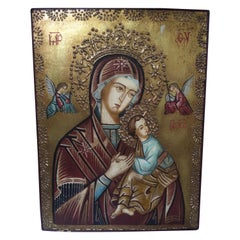 Icone russe de la Madonna et du Child