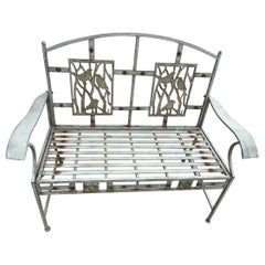 20Thc Garden Bench W/ Bird Cut Out