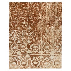 Tapis contemporain abstrait Luria en laine nouée à la main de Doris Leslie Blau