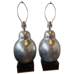 Hwang Bishop Silver Leaf Lamps