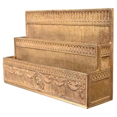 Tiffany Studios New York Adam Bronze Doré Letter Rack