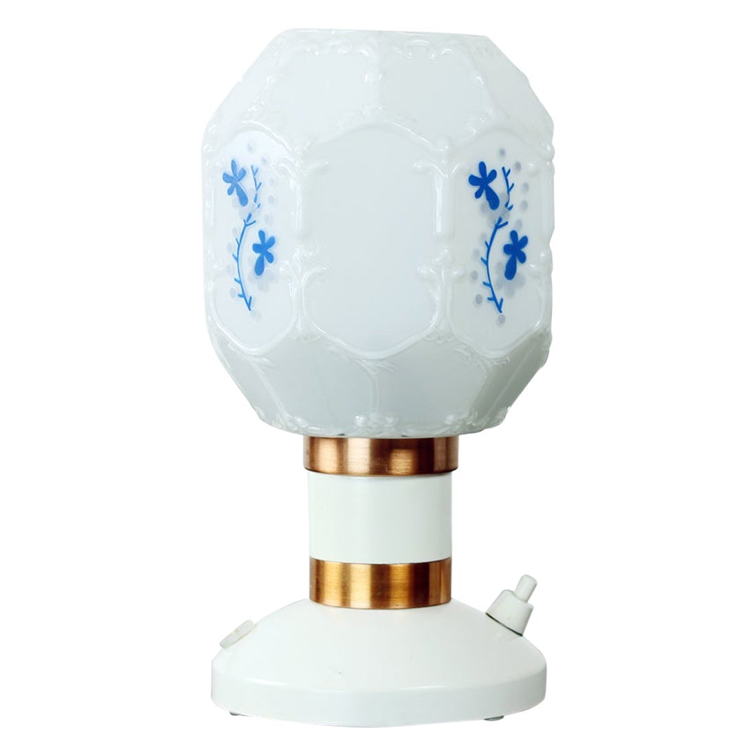 1960s Table Lamp By Opaline By Drukov