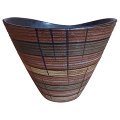 Original Keramik Pflanzgefäß Topf Vase von Dümmler und Breiden, Deutschland, 1950er Jahre