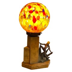 20er Jahre Art Deco Lampe