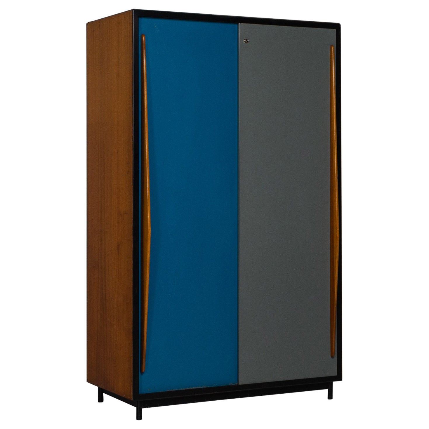 Willy van der Meeren wardrobe Tubax Belgium 1952 Blue