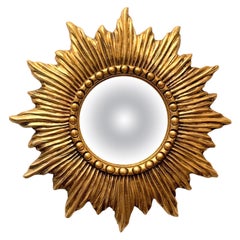 Petite Sunburst Starburst Konvexspiegel Komposition, Deutschland, ca. 1960er Jahre