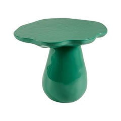 Emma Donnersberg, Glazed Ceramic Mushroom Side Table, France, 2022
