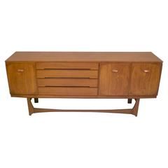 Highly Sculpted Mid-Century Server