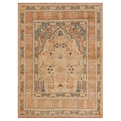 Late 19th Century Persian Tabriz Prayer Rug