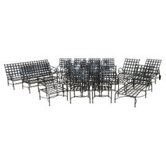 Set of Twenty-One Richard Frinier for Brown Jordan Florentine Suite