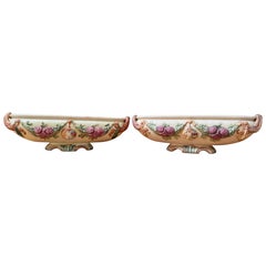 par de compoteras o jardineras Weller Roma Rose