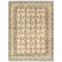 Doris Leslie Blau Antique Persian Kirman Hand Knotted Wool Carpet