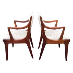 A pair of Mid-Century Modern Drexel “dateline” Arm Chairs