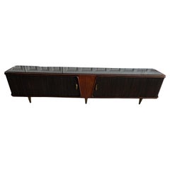 Long Palisander Sideboard by Vittorio Dassi , Italy 1950’s