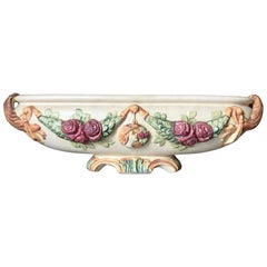 Weller Pottery Macetero o Compota de Rosas Roma