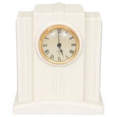 1940's Lenox Porcelain Art Deco Mantel Clock