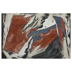 Laddie John Dill, B. 1943, Abstract Mixed Media, Dtd, 1981