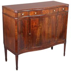 Early 20th Century Mahogany Side Cabinet in the Hepplewhite Manner