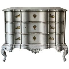 18th Century Danish Rococo Period Chest