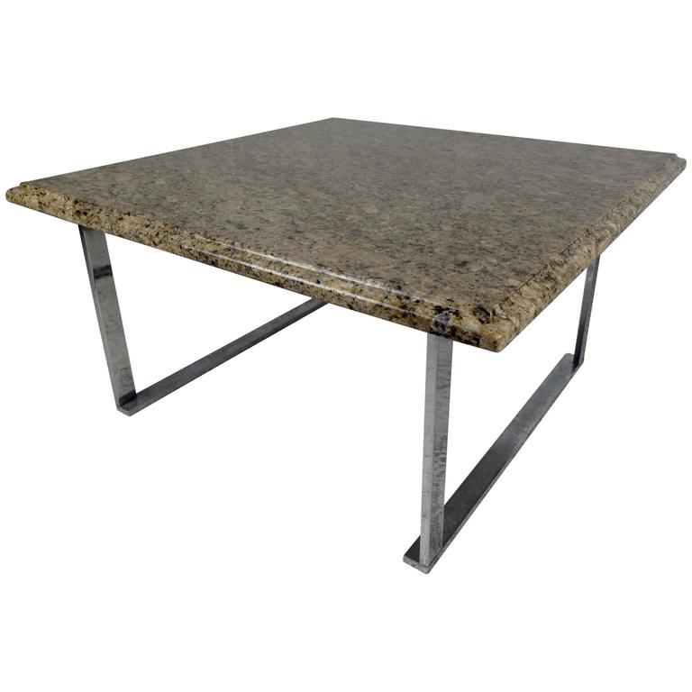 Vintage Marble Top Coffee Table