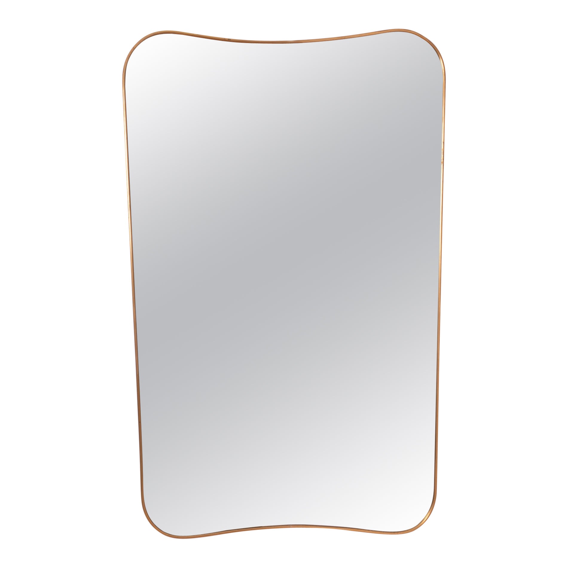 Brass frame Italian Mirror