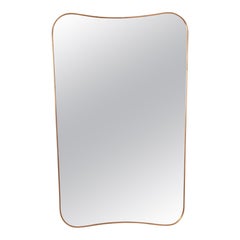 Brass frame Italian Mirror