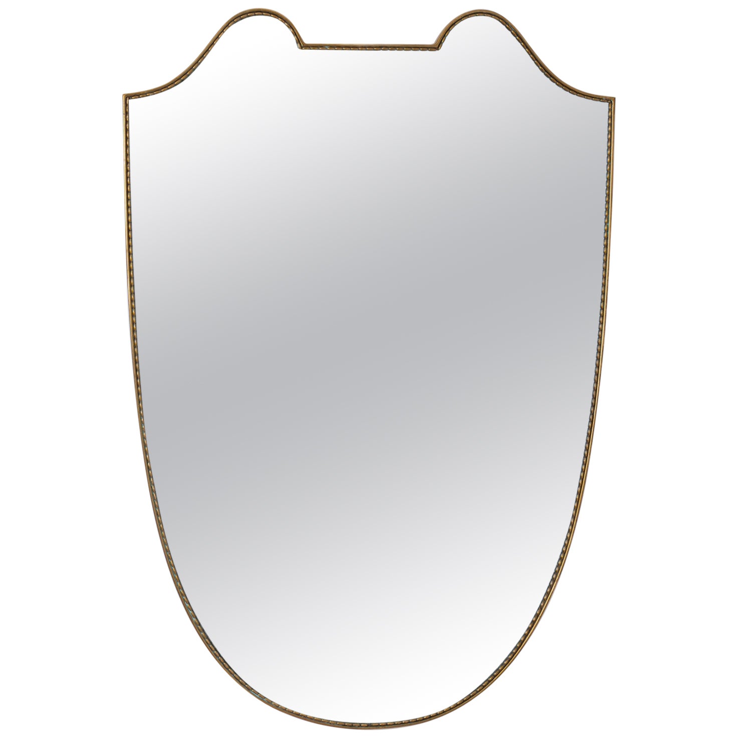 Messing-Schild-Spiegel