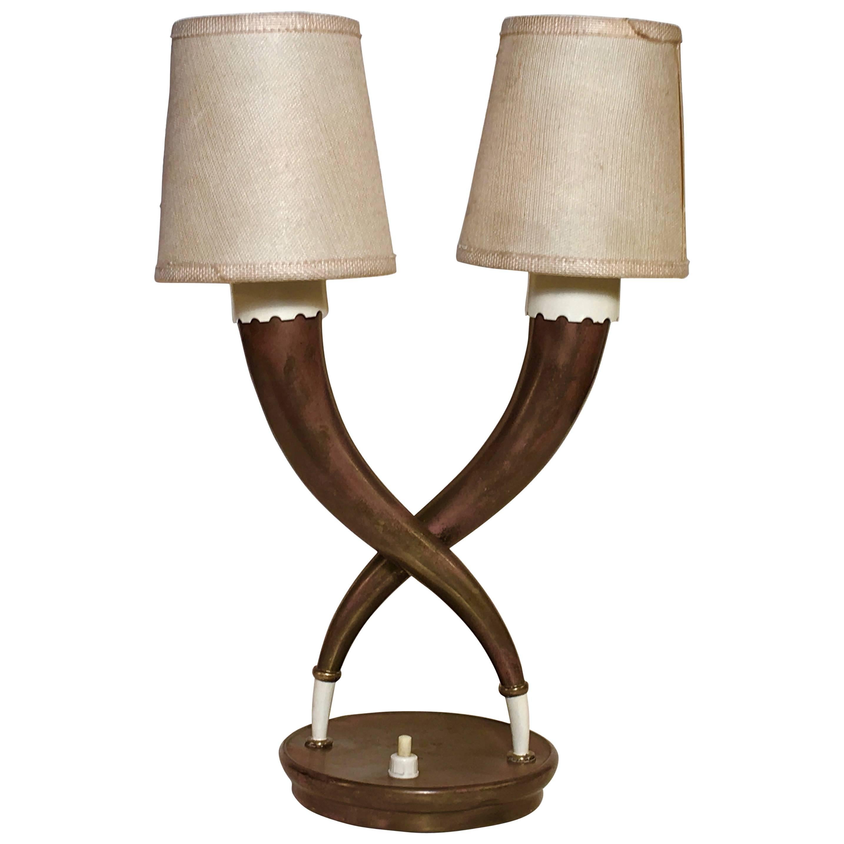 Art Deco Table Lamp Attributed to Gio Ponti For Sale