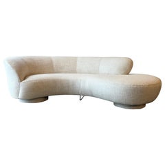 Vladimir Kagan Serpentinen-Sofa von Directional