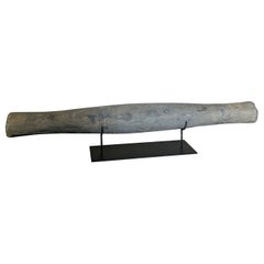 Biconvex Bronze Age Bactrian stone Idol
