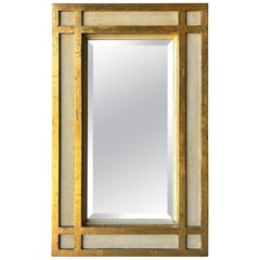 Espejo de Pared Vintage Dorado Hollywood Regency/Deco Revival