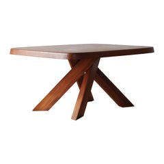 Mesa de comedor Pierre Chapo T35c, Francia, años 80